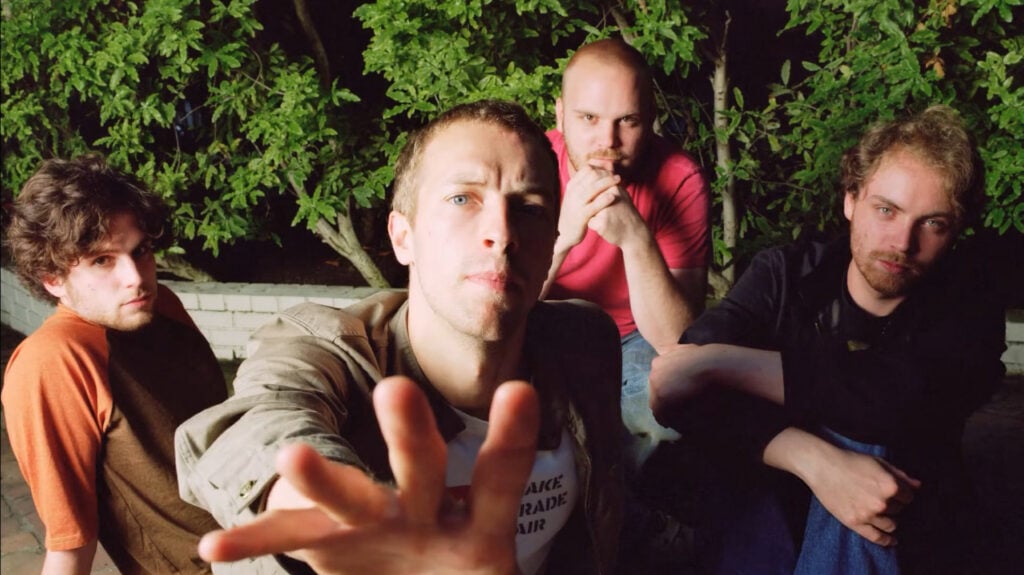 Coldplay | Chris Martin Stage-Worn, Customized & Band-Signed "Make Trade Fair" T-Shirt (2002-2004)