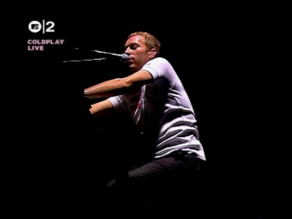 Coldplay | Chris Martin Stage-Worn, Customized & Band-Signed "Make Trade Fair" T-Shirt (2002-2004)