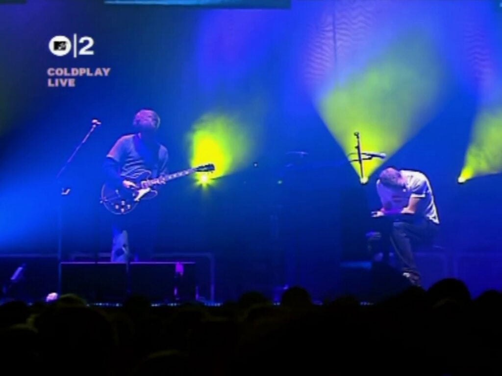Coldplay | Chris Martin Stage-Worn, Customized & Band-Signed "Make Trade Fair" T-Shirt (2002-2004)