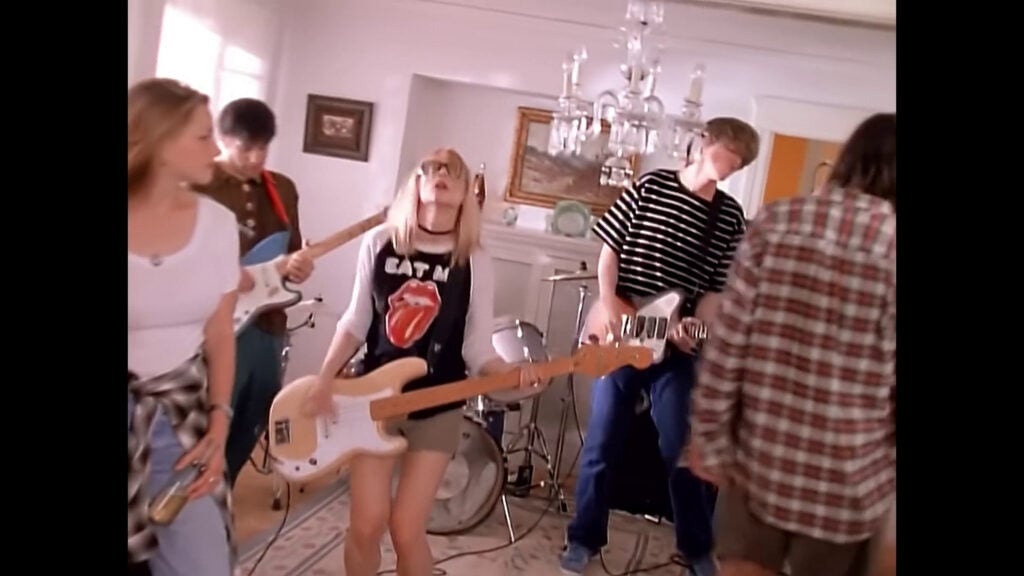 Sonic Youth | Lee Ranaldo "100%" Music Video-Used, Photo & Screen-Matched Fender Musicmaster (1992)