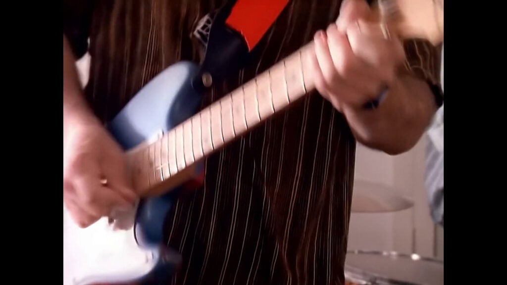 Sonic Youth | Lee Ranaldo "100%" Music Video-Used, Photo & Screen-Matched Fender Musicmaster (1992)