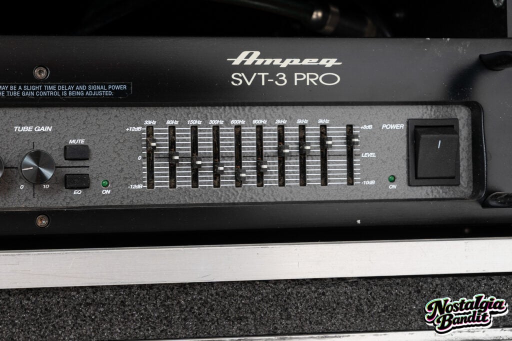 Sonic Youth | Kim Gordon Stage-Used Ampeg SVT-3 Pro Bass Amp Head with Road Case (2000s-2011)
