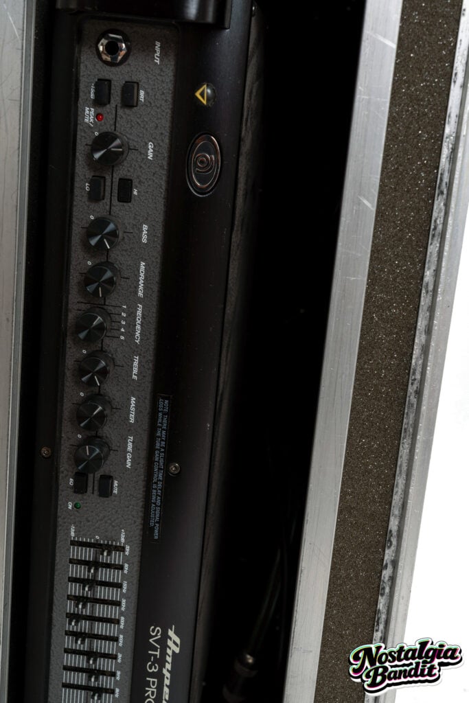 Sonic Youth | Kim Gordon Stage-Used Ampeg SVT-3 Pro Bass Amp Head with Road Case (2000s-2011)