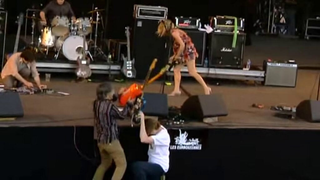 Sonic Youth | Kim Gordon Stage-Used Ampeg SVT-3 Pro Bass Amp Head with Road Case (2000s-2011)