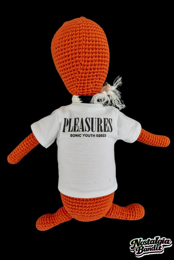 Sonic Youth | Kim Gordon Owned Alexander Wang Hoodie with Dirty Alien Crochet Doll (2010s)