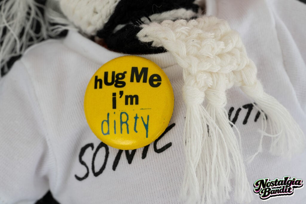Sonic Youth | Kim Gordon Owned Alexander Wang Hoodie with Dirty Alien Crochet Doll (2010s)
