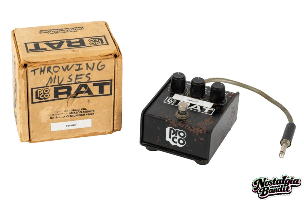 Throwing Muses | Studio-Used 1986 ProCo RAT Distortion Pedal (1992)