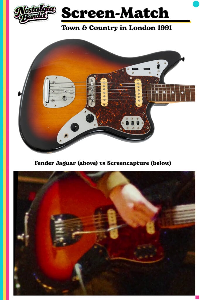 Ride | Mark Gardener Stage-Played, Studio & Video-Used, Screen-Matched 1987 Fender Jaguar (1989-92)