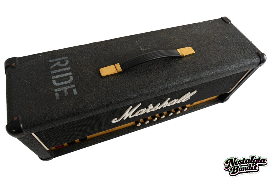 Ride | Mark Gardener Stage-Used 1987 Marshall 2550 Silver Jubilee Amplifier Head (1980s-1990s)