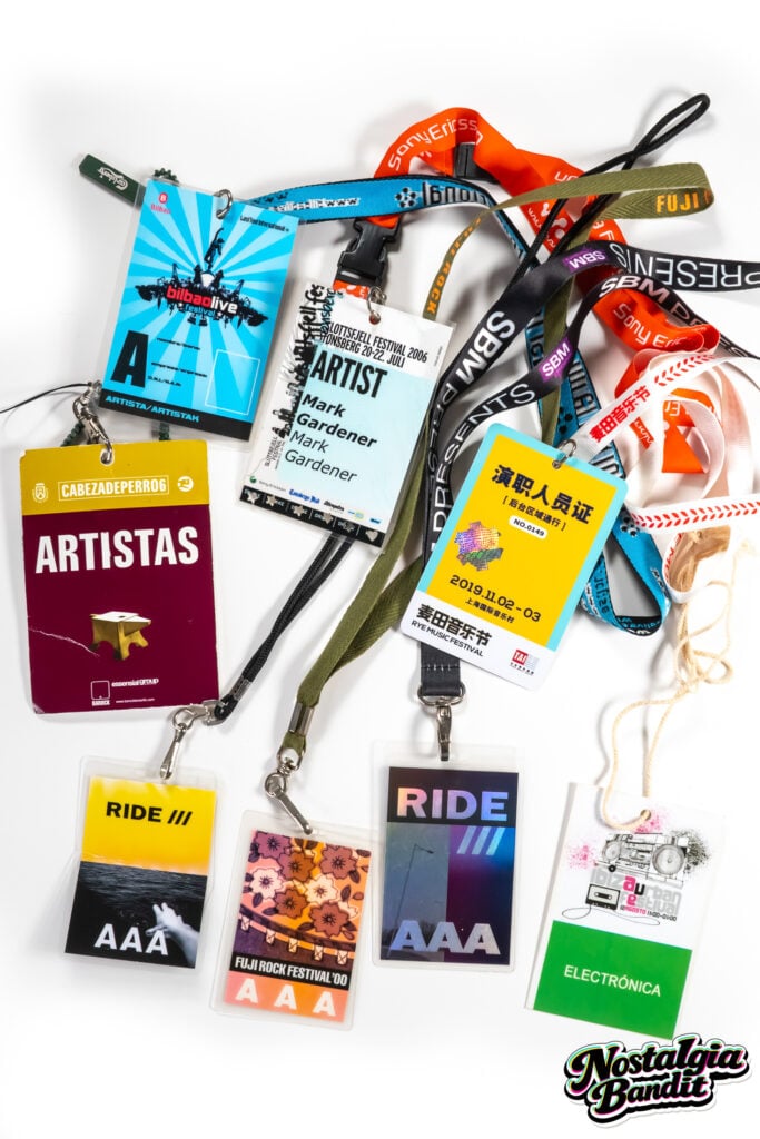 Ride | Mark Gardener Owned & Tour-Used AAA Pass Collection with Signed Magazine (2000-2019)