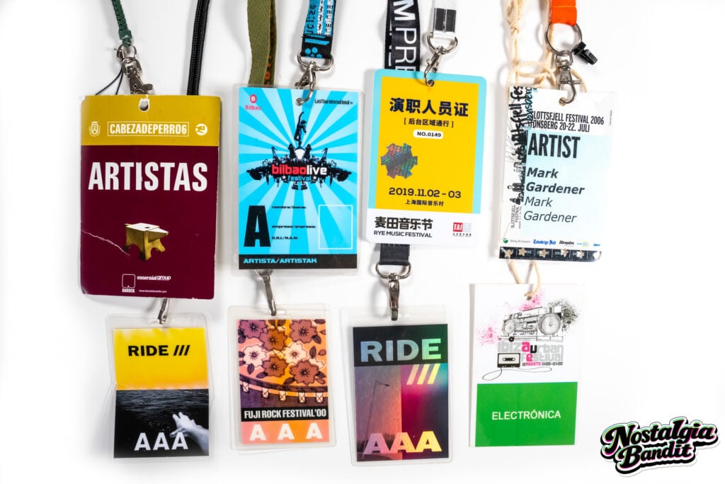 Ride | Mark Gardener Owned & Tour-Used AAA Pass Collection with Signed Magazine (2000-2019)