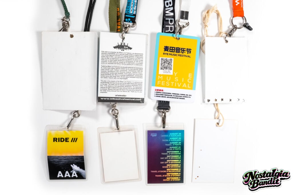 Ride | Mark Gardener Owned & Tour-Used AAA Pass Collection with Signed Magazine (2000-2019)