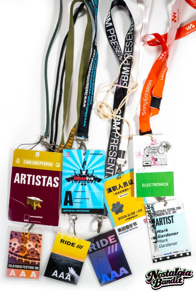 Ride | Mark Gardener Owned & Tour-Used AAA Pass Collection with Signed Magazine (2000-2019)