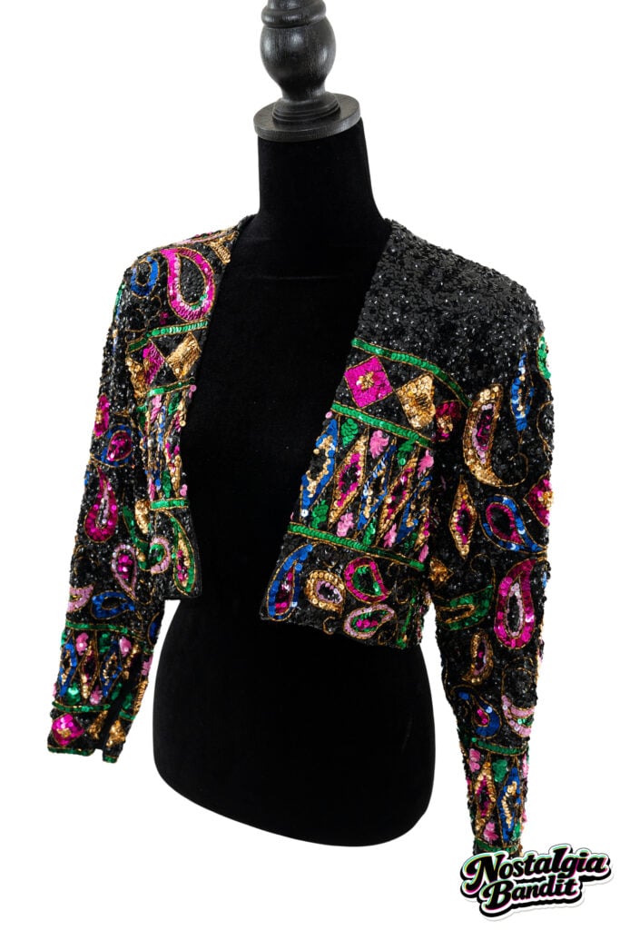 Joan Jett | Stage-Worn & "Dirty Deeds" Music Video-Worn, Photo-Matched Sequined Jacket (1989-1990)