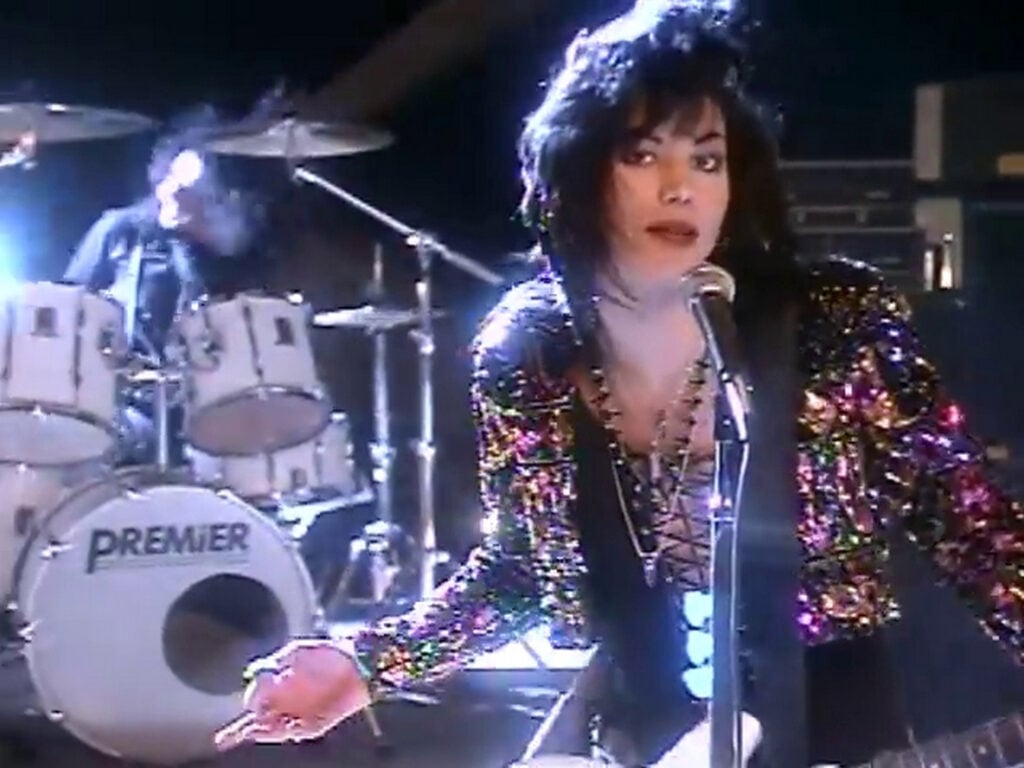Joan Jett | Stage-Worn & "Dirty Deeds" Music Video-Worn, Photo-Matched Sequined Jacket (1989-1990)