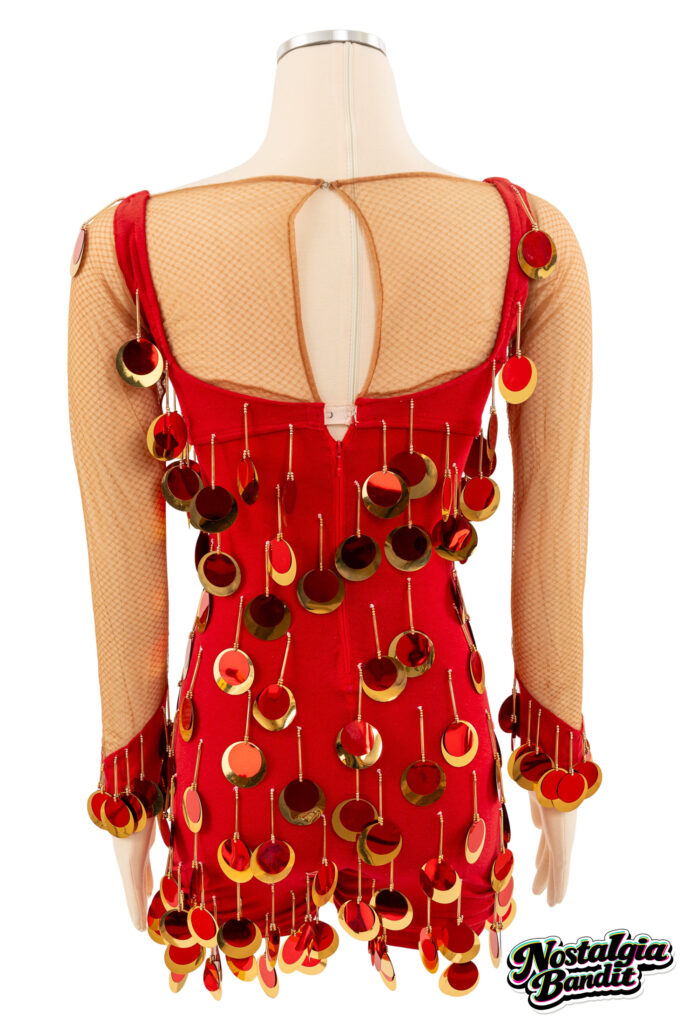 The B-52's | Kate Pierson Stage-Worn & Screen-Matched Custom Sequin Romper (1989-1992)