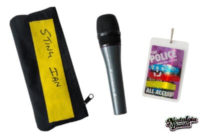 The Police | Sting Stage-Used "The Police Reunion Tour" Sennheiser e865 Microphone (2007-2008)