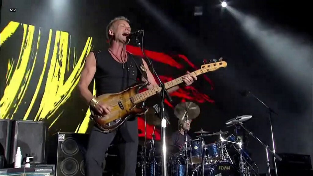 The Police | Sting Stage-Used "The Police Reunion Tour" Sennheiser e865 Microphone (2007-2008)