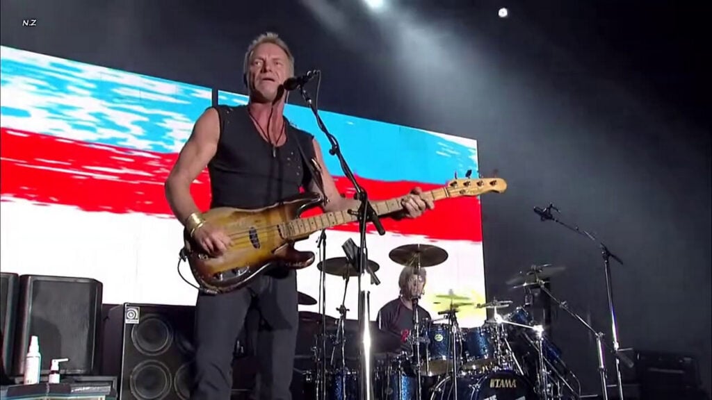 The Police | Sting Stage-Used "The Police Reunion Tour" Sennheiser e865 Microphone (2007-2008)