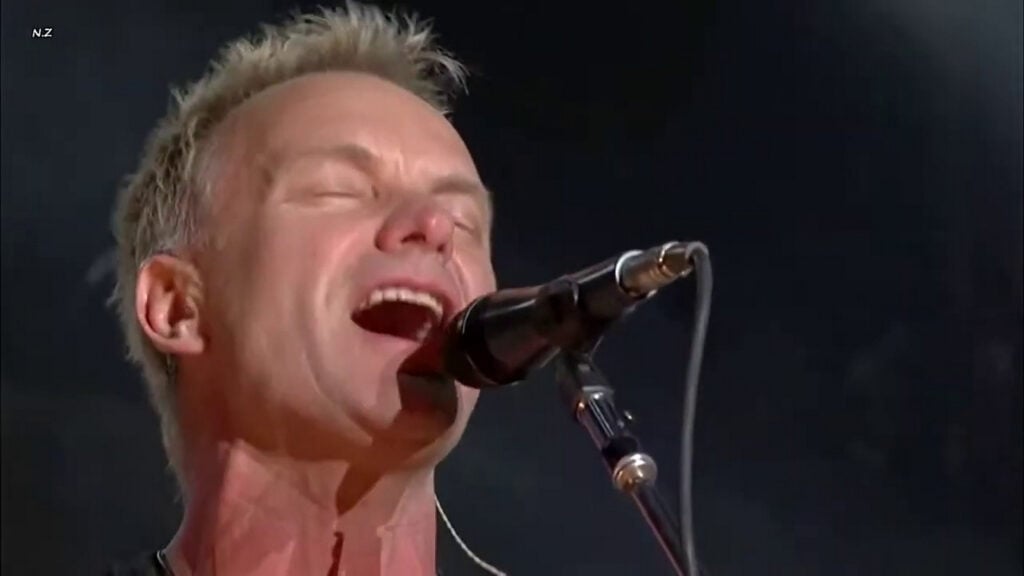 The Police | Sting Stage-Used "The Police Reunion Tour" Sennheiser e865 Microphone (2007-2008)