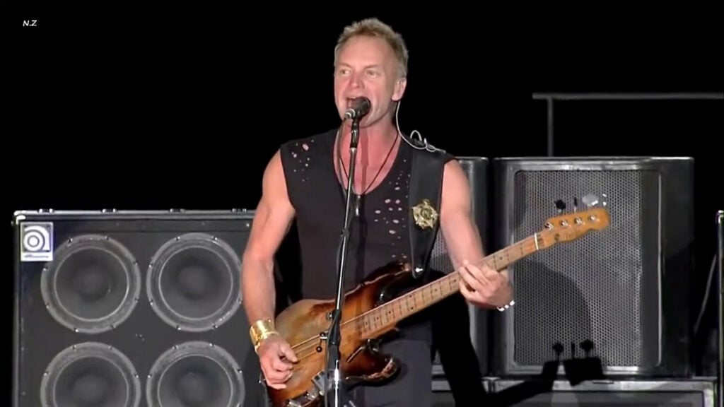 The Police | Sting Stage-Used "The Police Reunion Tour" Sennheiser e865 Microphone (2007-2008)