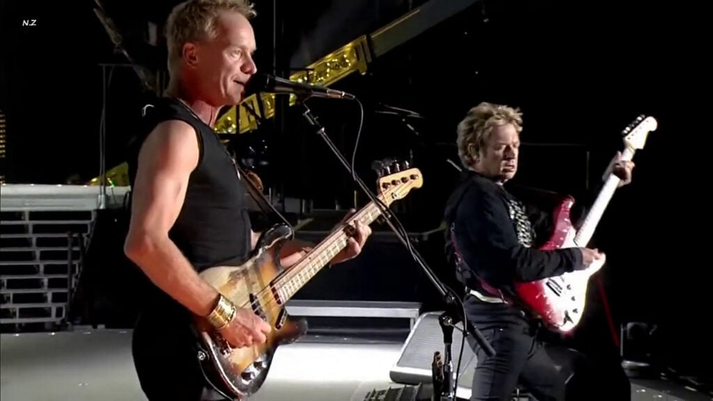 The Police | Sting Stage-Used "The Police Reunion Tour" Sennheiser e865 Microphone (2007-2008)