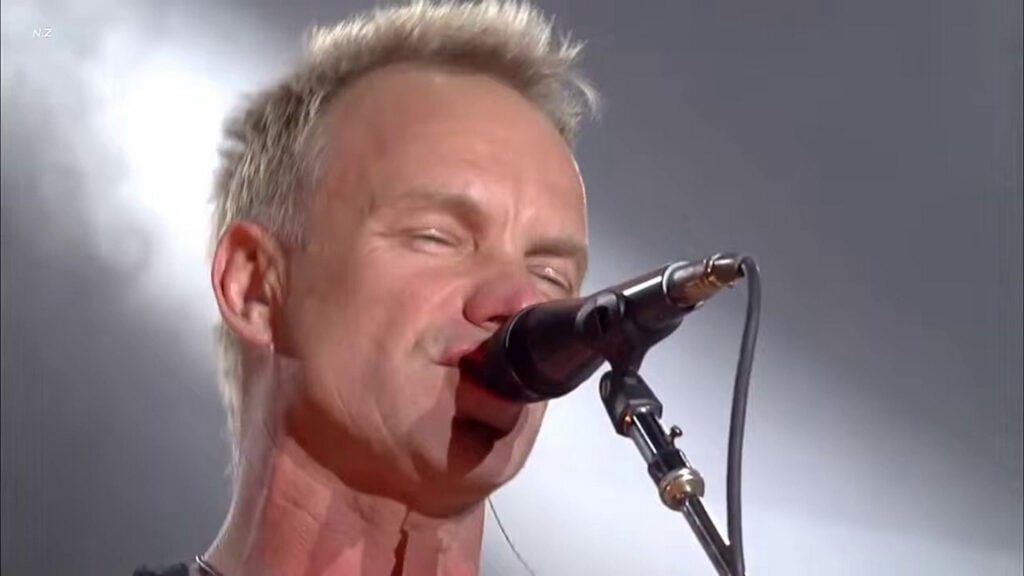 The Police | Sting Stage-Used "The Police Reunion Tour" Sennheiser e865 Microphone (2007-2008)