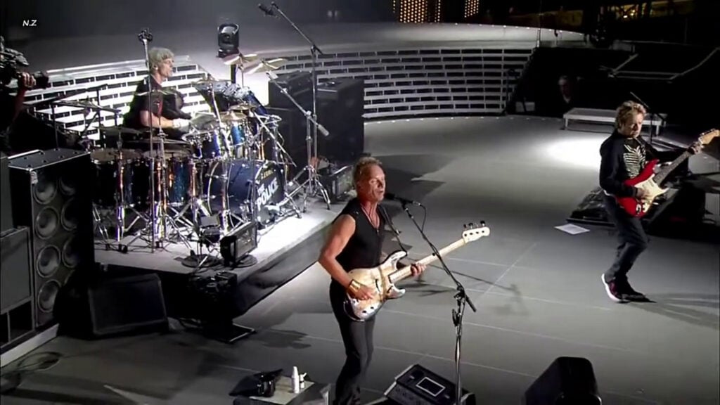 The Police | Sting Stage-Used "The Police Reunion Tour" Sennheiser e865 Microphone (2007-2008)