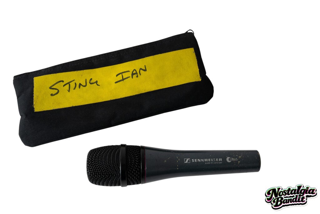 The Police | Sting Stage-Used "The Police Reunion Tour" Sennheiser e865 Microphone (2007-2008)