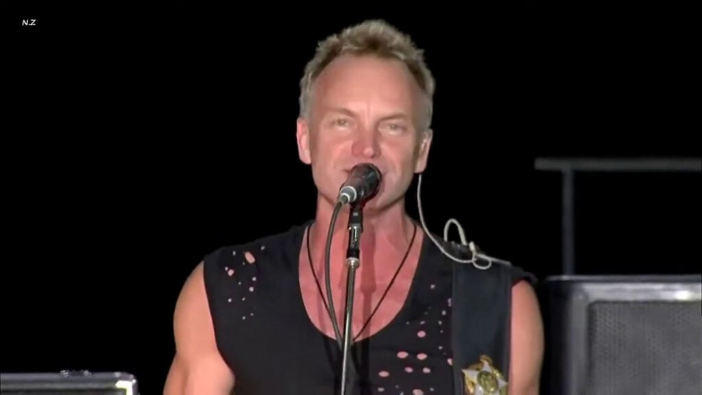 The Police | Sting Stage-Used "The Police Reunion Tour" Sennheiser e865 Microphone (2007-2008)