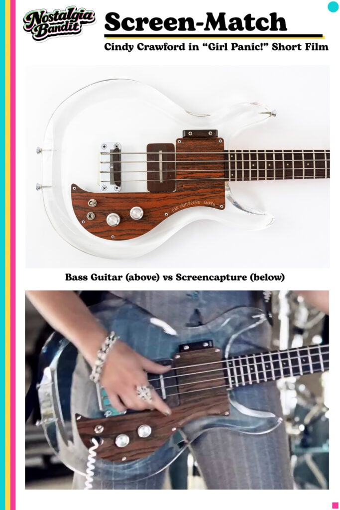 Duran Duran | "Girl Panic!" Music Video-Used, Photo & Screen-Matched Dan Armstrong Bass (2011)