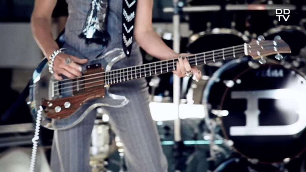 Duran Duran | "Girl Panic!" Music Video-Used, Photo & Screen-Matched Dan Armstrong Bass (2011)