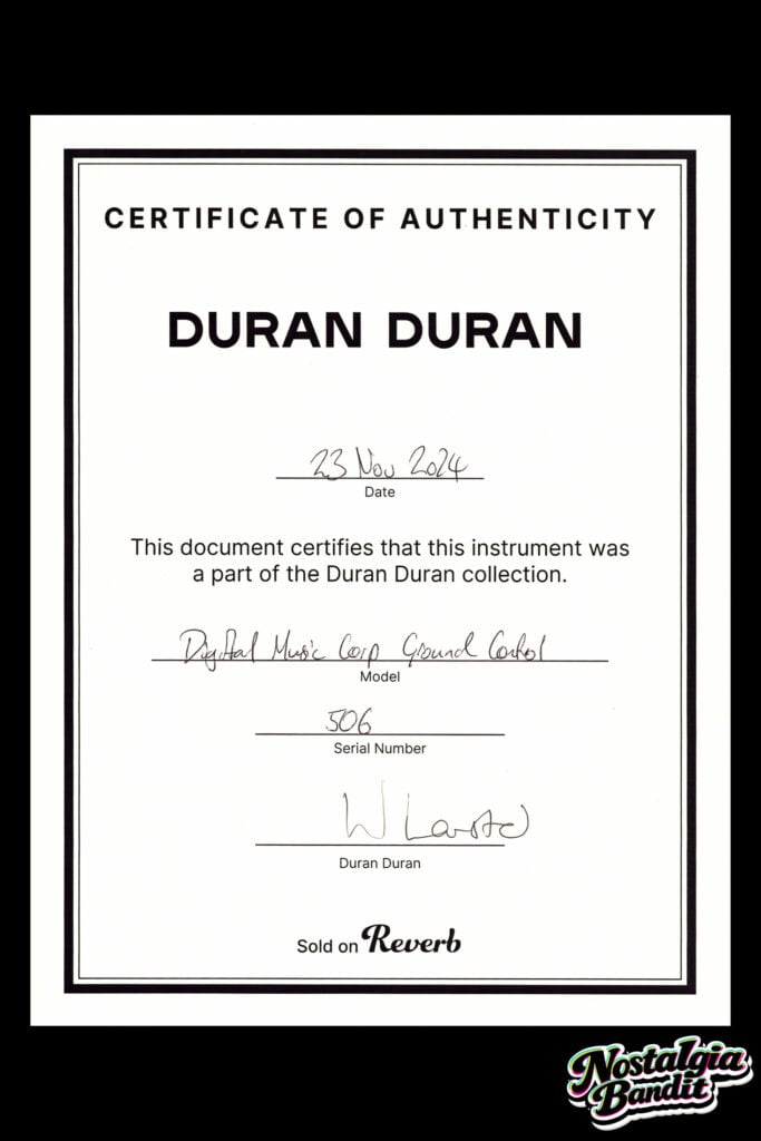 Duran Duran | Collection-Owned Digital Music Corp Ground Control Pro MIDI Foot Controller (2000s)