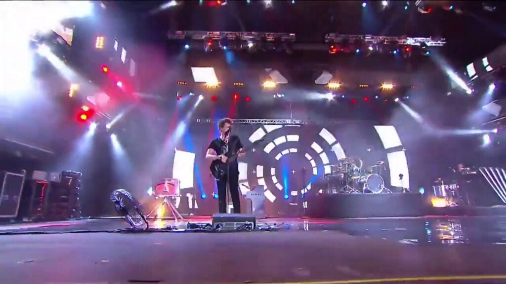 Muse | Matt Bellamy Stage-Played & Tour-Used Custom Dickinson Monitor w/ Flight Case (2012-2014)