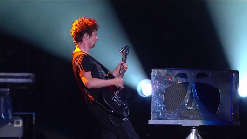 Muse | Matt Bellamy Stage-Played & Tour-Used Custom Dickinson Monitor w/ Flight Case (2012-2014)
