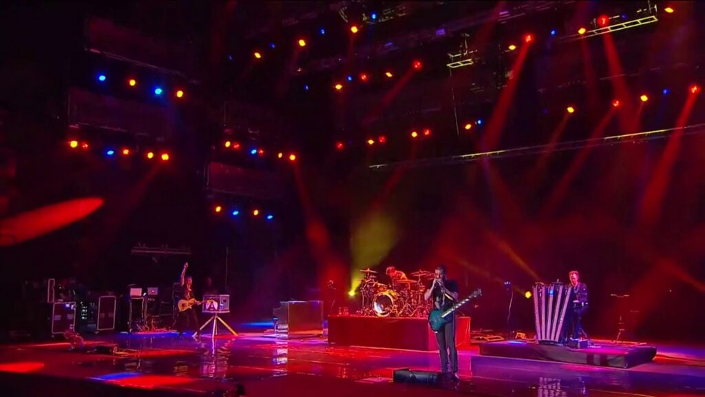 Muse | Matt Bellamy Stage-Played & Tour-Used Custom Dickinson Monitor w/ Flight Case (2012-2014)