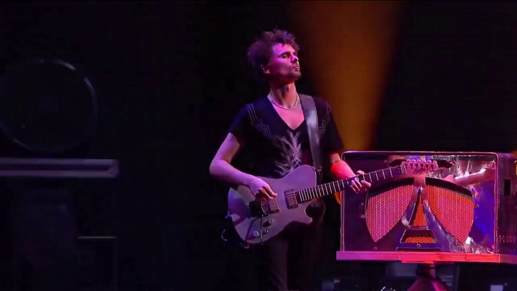 Muse | Matt Bellamy Stage-Played & Tour-Used Custom Dickinson Monitor w/ Flight Case (2012-2014)