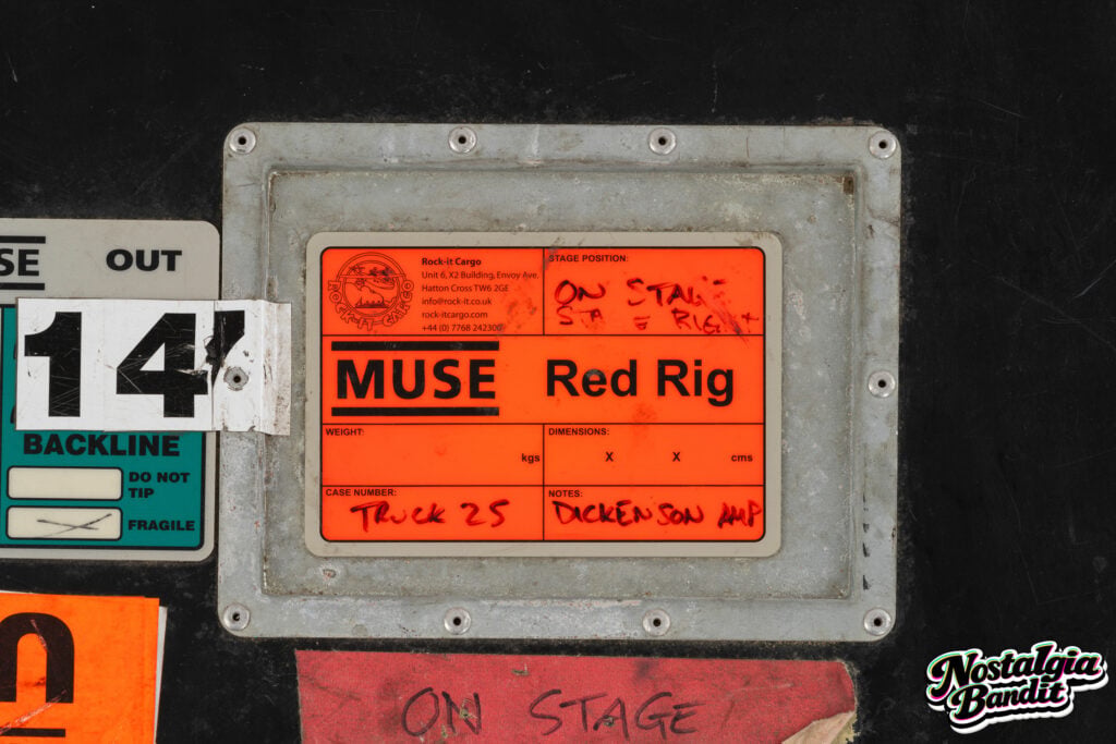 Muse | Matt Bellamy Stage-Played & Tour-Used Custom Dickinson Monitor w/ Flight Case (2012-2014)