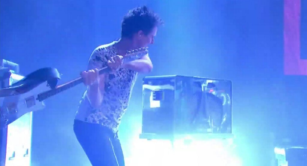 Muse | Matt Bellamy Stage-Played & Tour-Used Custom Dickinson Monitor w/ Flight Case (2012-2014)