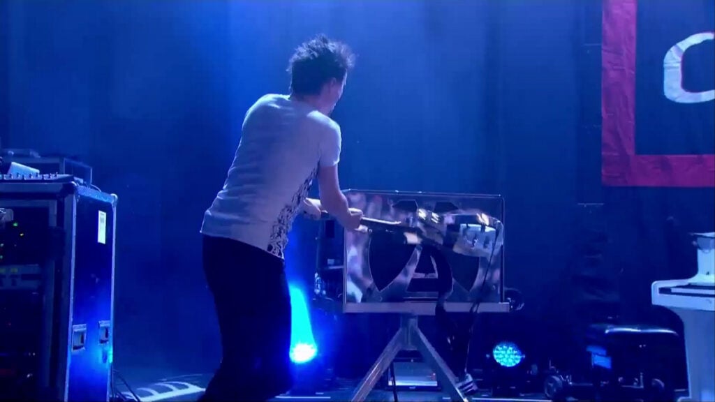 Muse | Matt Bellamy Stage-Played & Tour-Used Custom Dickinson Monitor w/ Flight Case (2012-2014)
