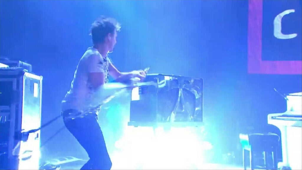 Muse | Matt Bellamy Stage-Played & Tour-Used Custom Dickinson Monitor w/ Flight Case (2012-2014)