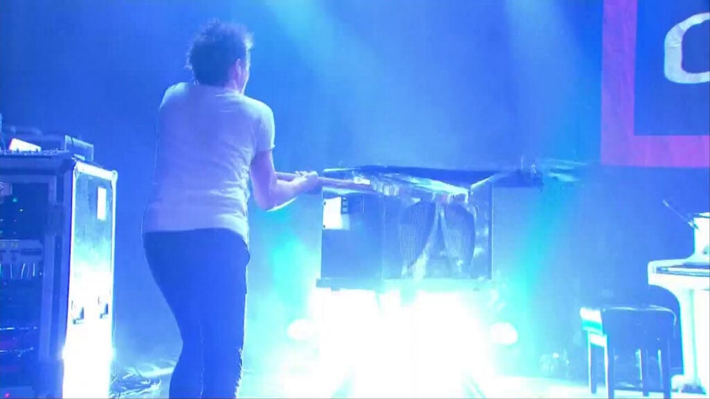 Muse | Matt Bellamy Stage-Played & Tour-Used Custom Dickinson Monitor w/ Flight Case (2012-2014)