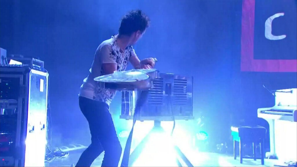 Muse | Matt Bellamy Stage-Played & Tour-Used Custom Dickinson Monitor w/ Flight Case (2012-2014)