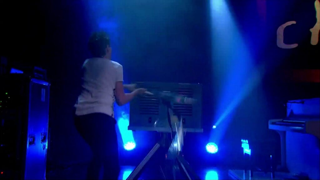 Muse | Matt Bellamy Stage-Played & Tour-Used Custom Dickinson Monitor w/ Flight Case (2012-2014)
