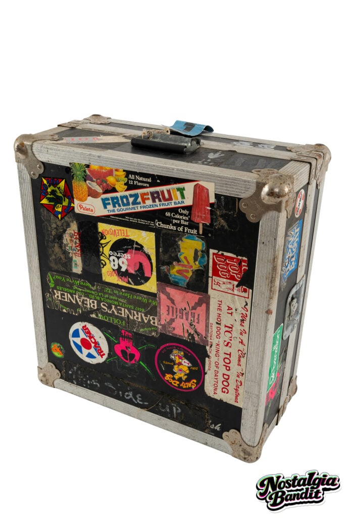 Beastie Boys | Cey Adams & Shadi-Tagged Licensed to Ill Stage-Used Turntable Case (1986-1987)