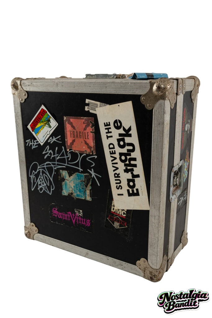 Beastie Boys | Cey Adams & Shadi-Tagged Licensed to Ill Stage-Used Turntable Case (1986-1987)