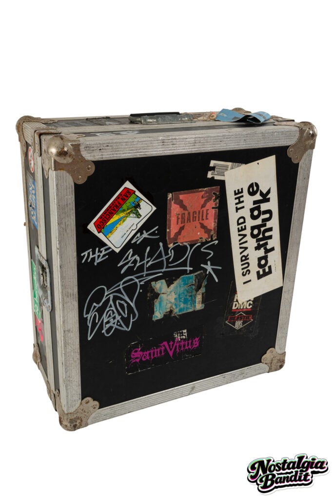 Beastie Boys | Cey Adams & Shadi-Tagged Licensed to Ill Stage-Used Turntable Case (1986-1987)
