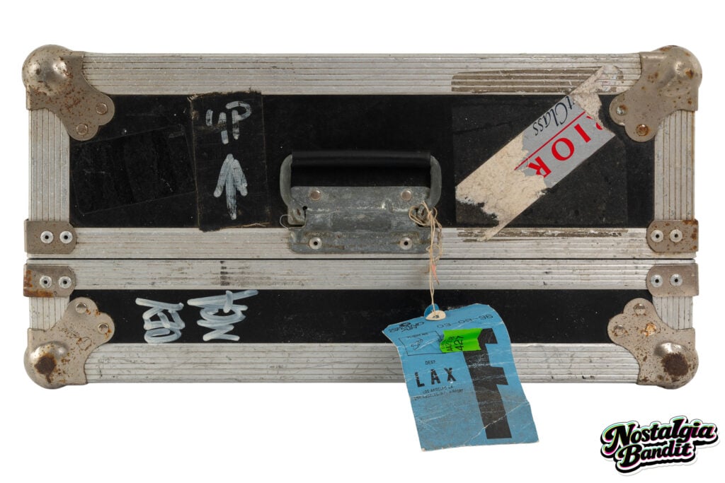 Beastie Boys | Cey Adams & Shadi-Tagged Licensed to Ill Stage-Used Turntable Case (1986-1987)