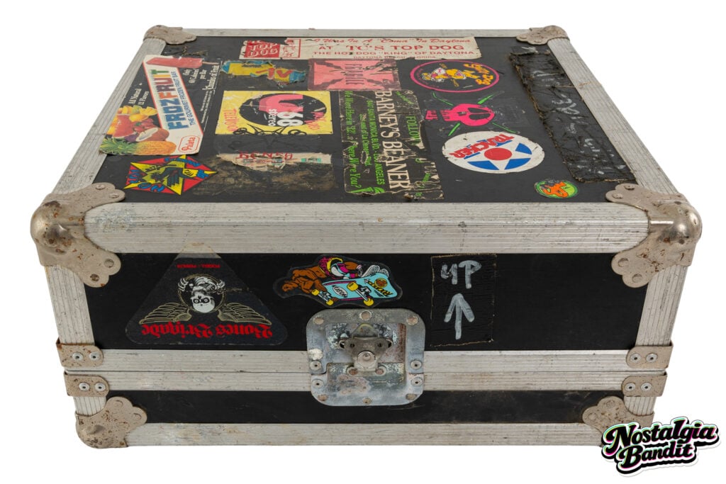 Beastie Boys | Cey Adams & Shadi-Tagged Licensed to Ill Stage-Used Turntable Case (1986-1987)