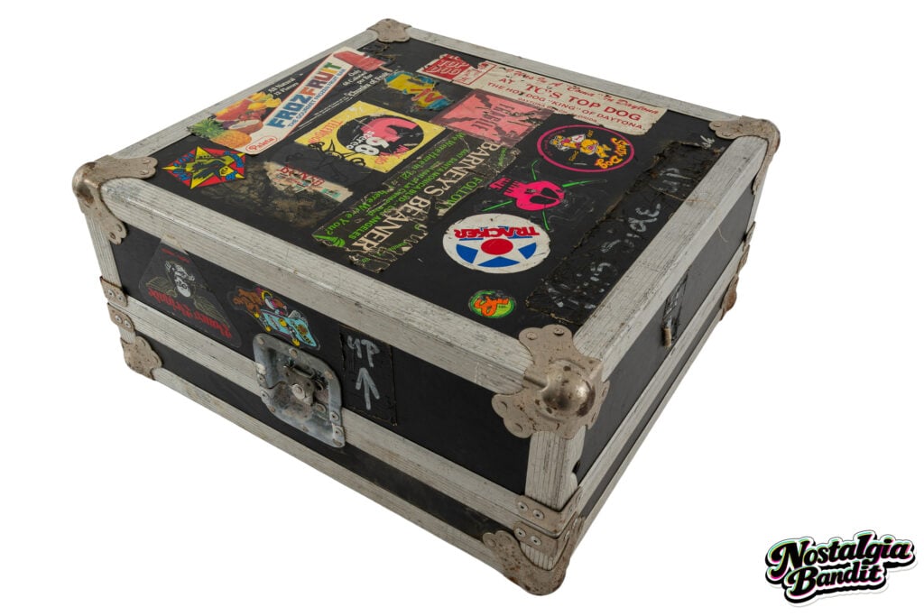 Beastie Boys | Cey Adams & Shadi-Tagged Licensed to Ill Stage-Used Turntable Case (1986-1987)